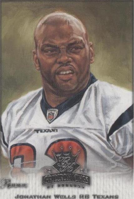 2002 Donruss Gridiron Kings Jonathan Wells #117