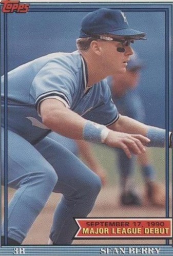 1990-91 Topps Major League Debut 1990 - Sean Berry #15