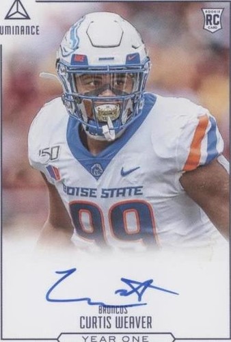 2020 Panini Luminance Curtis Weaver #YOS-CW