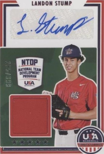 2022 Panini USA Baseball Stars & Stripes - Landon Stump #SSS-LS