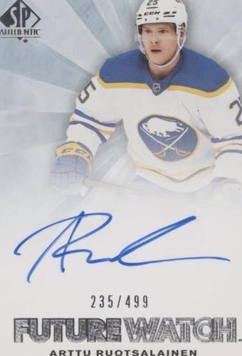 2021-22 SP Authentic - Arttu Ruotsalainen #RFWA-RU