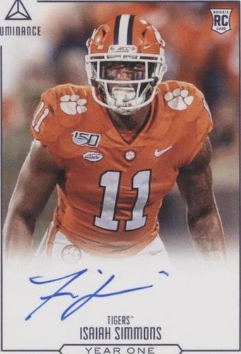 2020 Panini Luminance Isaiah Simmons #YO-IS