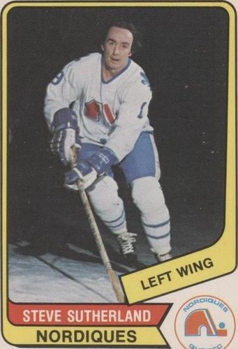 1976-77 O-Pee-Chee WHA - Steve Sutherland #127
