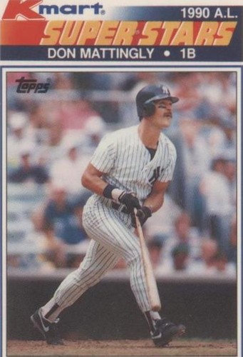 1990 Topps Kmart Superstars - Don Mattingly #17