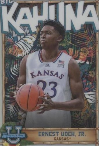 2022-23 Bowman University Chrome - Ernest Udeh #TBK-14