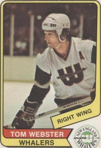 1976-77 O-Pee-Chee WHA - Tom Webster #14