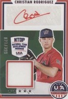 2022 Panini USA Baseball Stars & Stripes - Christian Rodriguez #SSS-CR