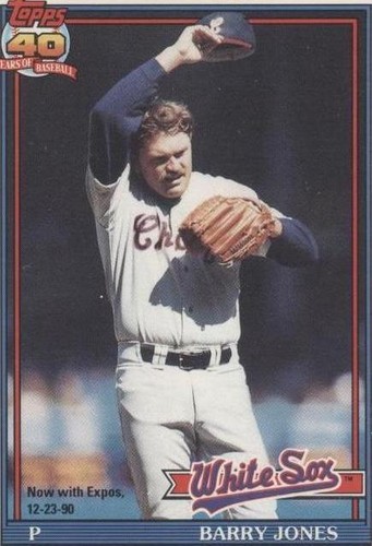 1991 O-Pee-Chee - Barry Jones #33