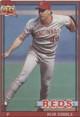 1991 O-Pee-Chee - Rob Dibble #662