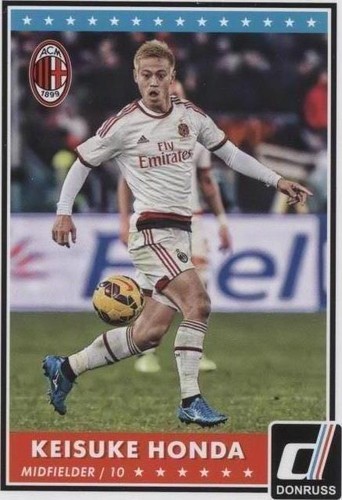 Panini WCCF JT A10/17 2011-2012 本田圭佑 (Keisuke Honda) Japan Pre