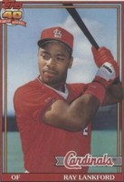 1991 O-Pee-Chee - Ray Lankford #682