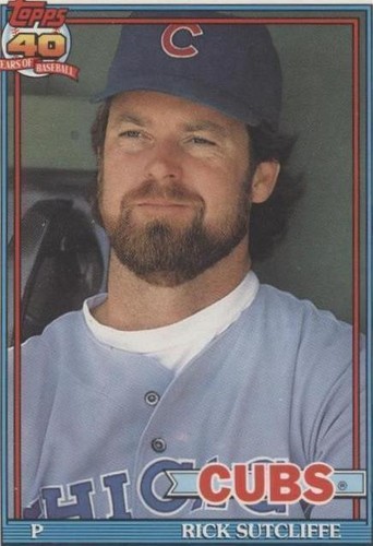 1991 O-Pee-Chee - Rick Sutcliffe #415