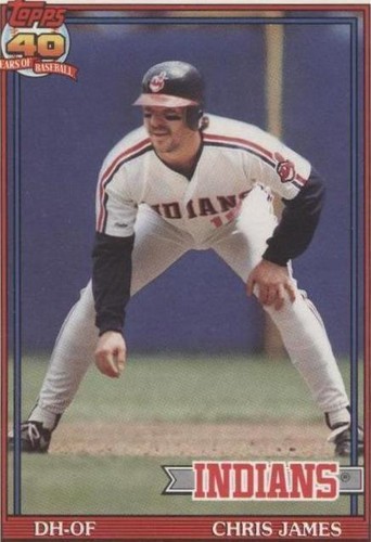 1991 O-Pee-Chee - Chris James #494