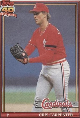 1991 O-Pee-Chee - Cris Carpenter #518
