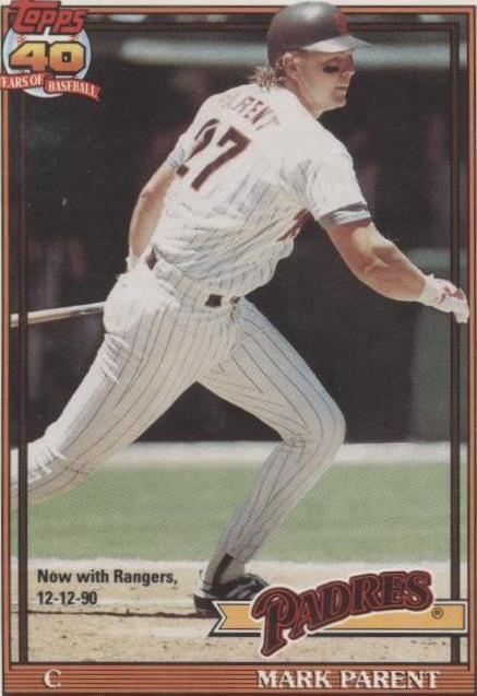 1991 O-Pee-Chee - Mark Parent #358