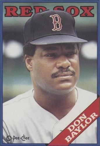 1988 O-Pee-Chee - Don Baylor #A