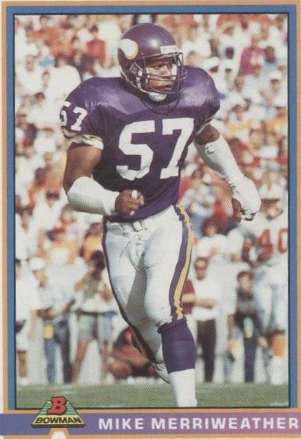 1991 Bowman Mike Merriweather #306