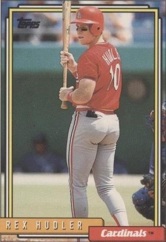 1992 Topps - Rex Hudler #47