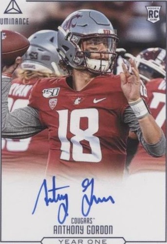 2020 Panini Luminance Anthony Gordon #YO-AG