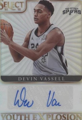 2020-21 Panini Select - Devin Vassell #YES-DVS