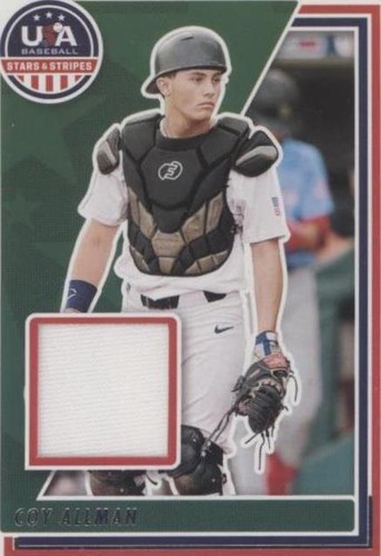 2022 Panini USA Baseball Stars & Stripes - Coy Allman #USAM-CY