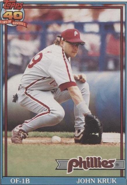 1991 O-Pee-Chee - John Kruk #689
