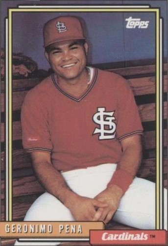1992 Topps - Geronimo Pena #166