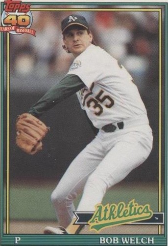 1991 O-Pee-Chee - Bob Welch #50