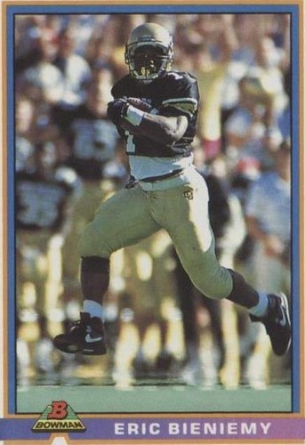 1991 Bowman Eric Bieniemy #468