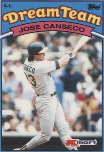 1989 Topps Kmart Dream Team - Jose Canseco #18