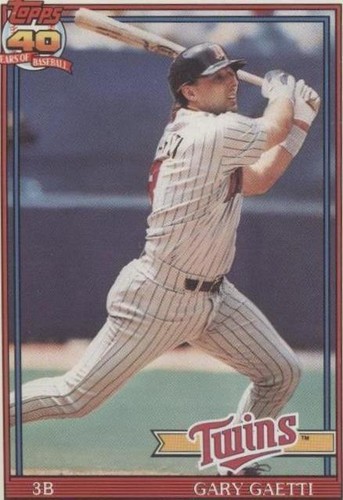 1991 O-Pee-Chee - Gary Gaetti #430