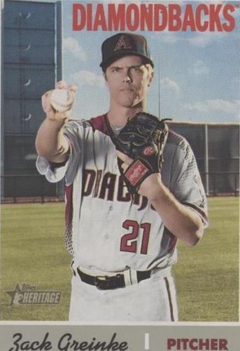 2019 Topps Heritage - Zack Greinke #442