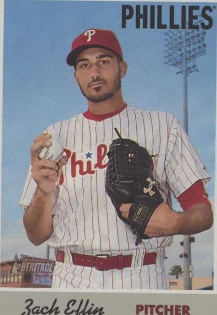 2019 Topps Heritage - Zach Eflin #24