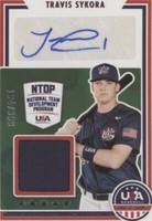 2022 Panini USA Baseball Stars & Stripes - Travis Sykora #SSS-TS