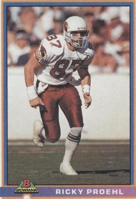 Bowman Ricky Proehl #420 1991