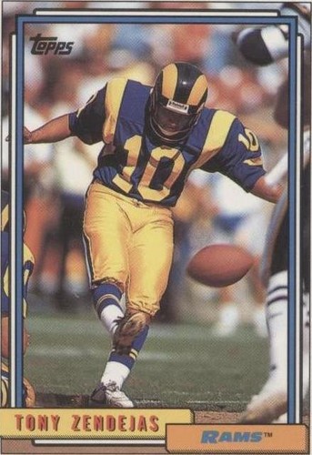 1992 Topps Tony Zendejas #479