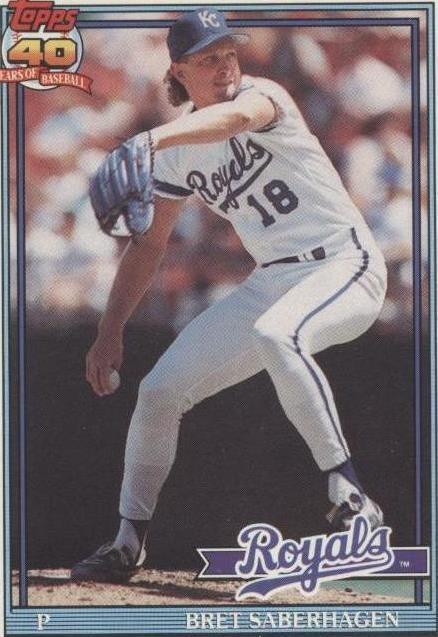 1991 O-Pee-Chee - Bret Saberhagen #280