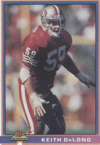 1991 Bowman Keith DeLong #471