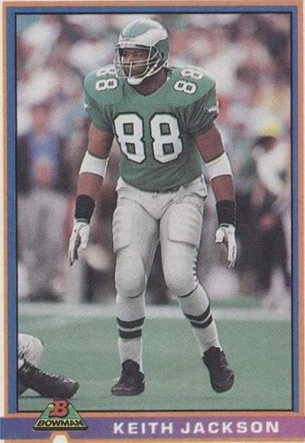 1991 Bowman Keith Jackson #396