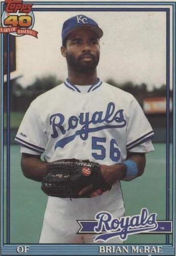 1991 O-Pee-Chee - Brian McRae #222