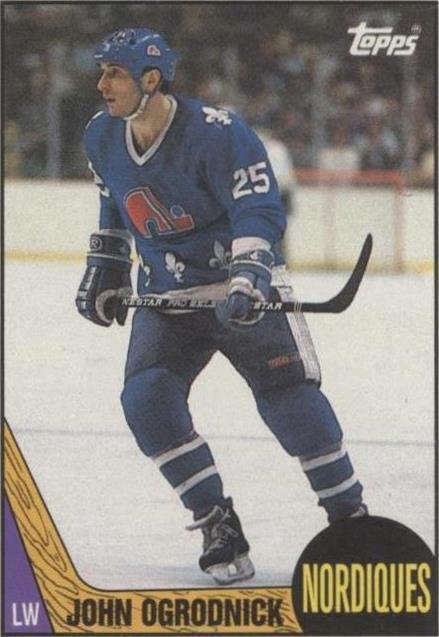 1987-88 Topps - John Ogrodnick #134