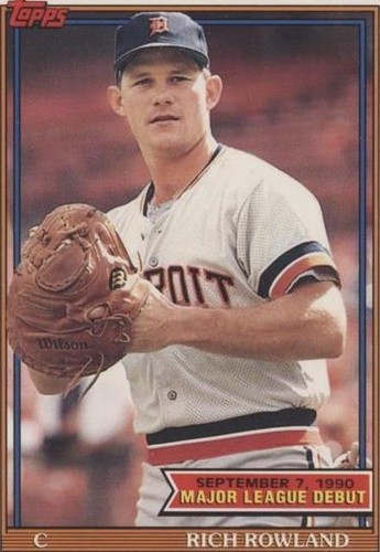 1990-91 Topps Major League Debut 1990 - Rich Rowland #136