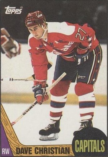 1987-88 Topps - Dave Christian #88