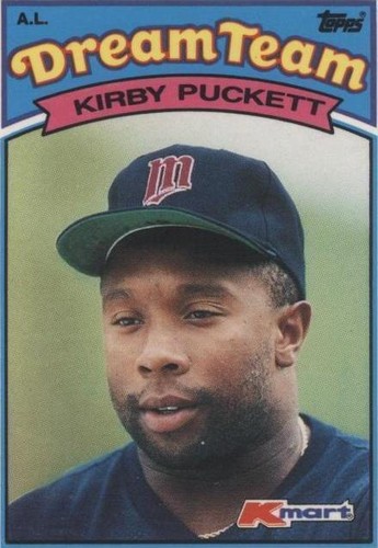 1989 Topps Kmart Dream Team - Kirby Puckett #16