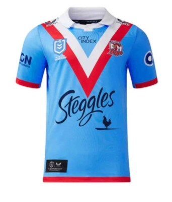 Sydney Roosters NRL 2024 Castore ANZAC Jersey Sizes S-7XL!
