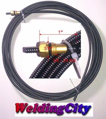 WeldingCity® MIG Welding Gun Liner 194-011 (.030"-.035") 15-ft for Miller Hobart