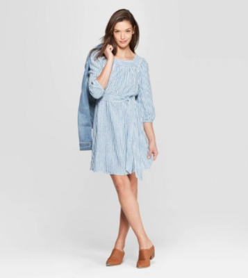 Universal thread top striped dress