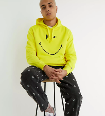Urban outfitters yellow sales champion hoodie