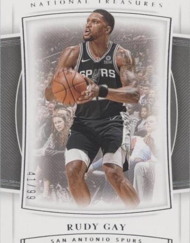 2019-20 Panini National Treasures - Rudy Gay #15