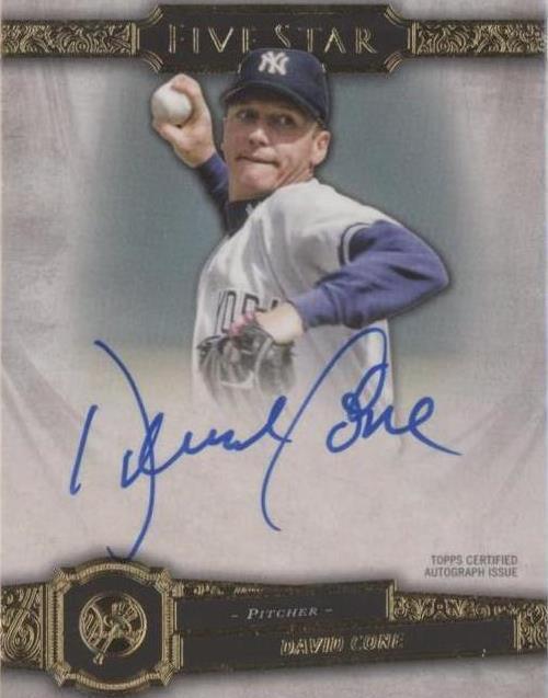 2021 Topps Five Star - David Cone #FSA-DCO